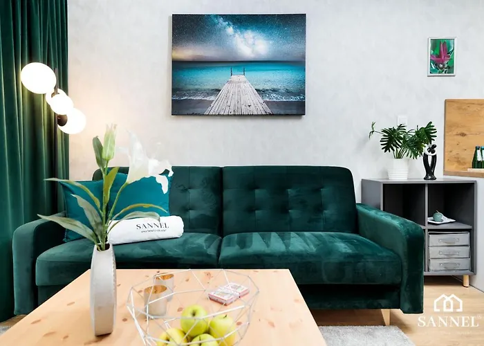 Forest Bay Z Basenem Krytym Calorocznym-pobierowo Baltic Apartments- Sannel For Rent * 포비에로보