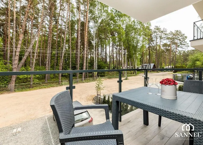 아파트 Forest Bay Z Basenem Krytym Calorocznym-pobierowo Baltic Apartments- Sannel For Rent 포비에로보