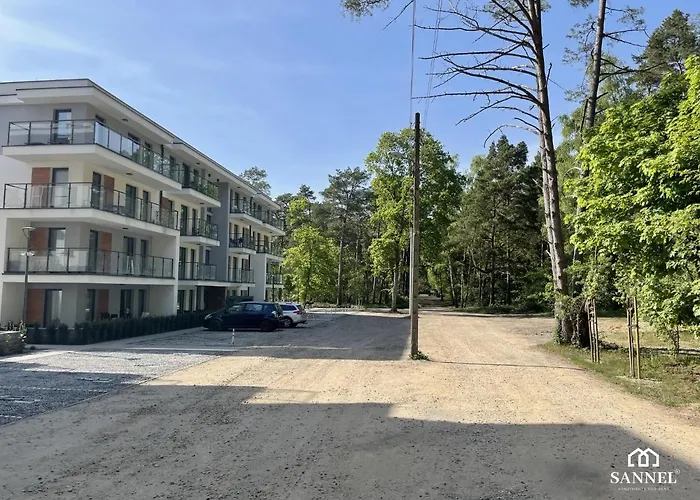 아파트 Forest Bay Z Basenem Krytym Calorocznym-pobierowo Baltic Apartments- Sannel For Rent 포비에로보