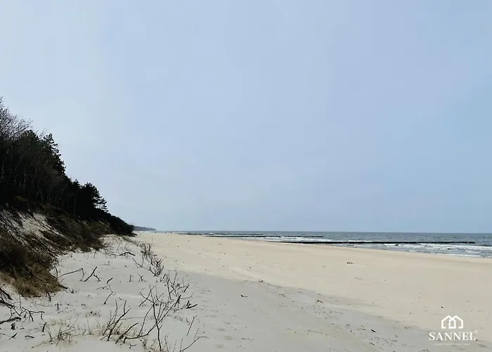 아파트 Forest Bay Z Basenem Krytym Calorocznym-pobierowo Baltic Apartments- Sannel For Rent 포비에로보